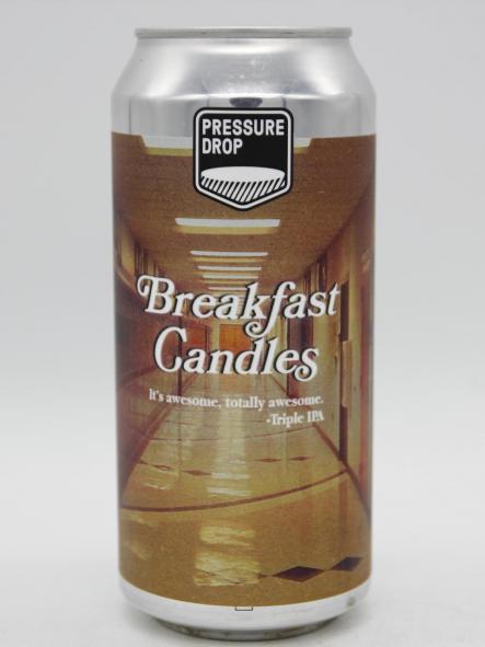 PRESSURE DROP - BREAKFAST CANDLES 44cl - La Black Flag